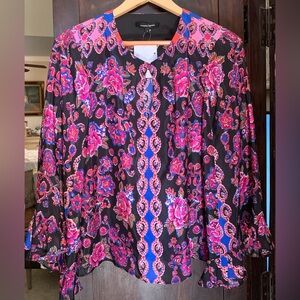 Nanette Lepore 100% silk Blouse (Brand new with tags)